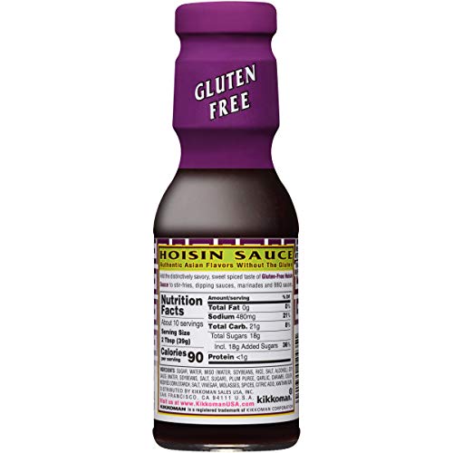 Kikkoman Hoisin Sauce gluten free glaze for meats and vegetables