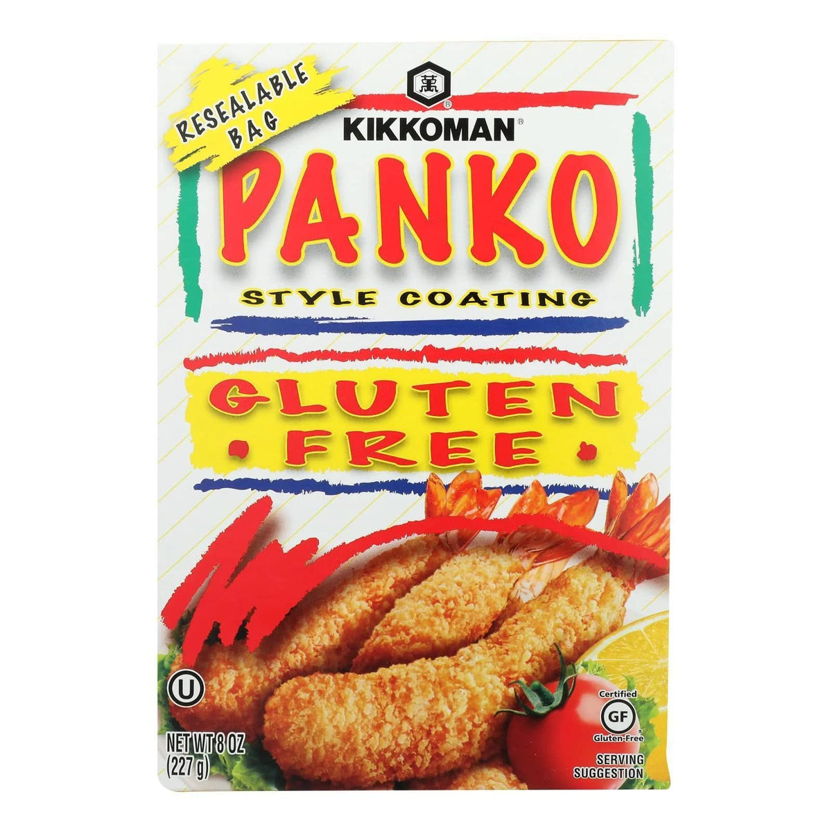 Kikkoman Panko Style Coating delivers gluten-free crispy crust for chicken and vegetables.