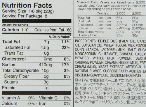 Ingredients and texture of Kikkoman Cream Stew Mix