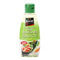 Kikkoman S&B Wasabi Sauce tube adds sharp heat to dips, sushi, and quick stir-fries.