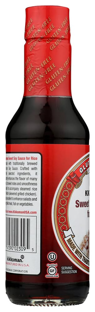 Kikkoman Sweet Soy Sauce poured over steamed rice to boost aroma and subtle sweetness.