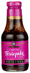 Kikkoman Takumi Teriyaki Sauce bottle for bold, versatile glazes and dipping at home