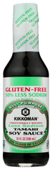 Kikkoman Tamari Gluten Free bottle front view for gluten-free cooking.