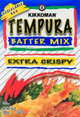 Kikkoman Tempura Batter Extra Crispy–ice water mix to create smooth batter