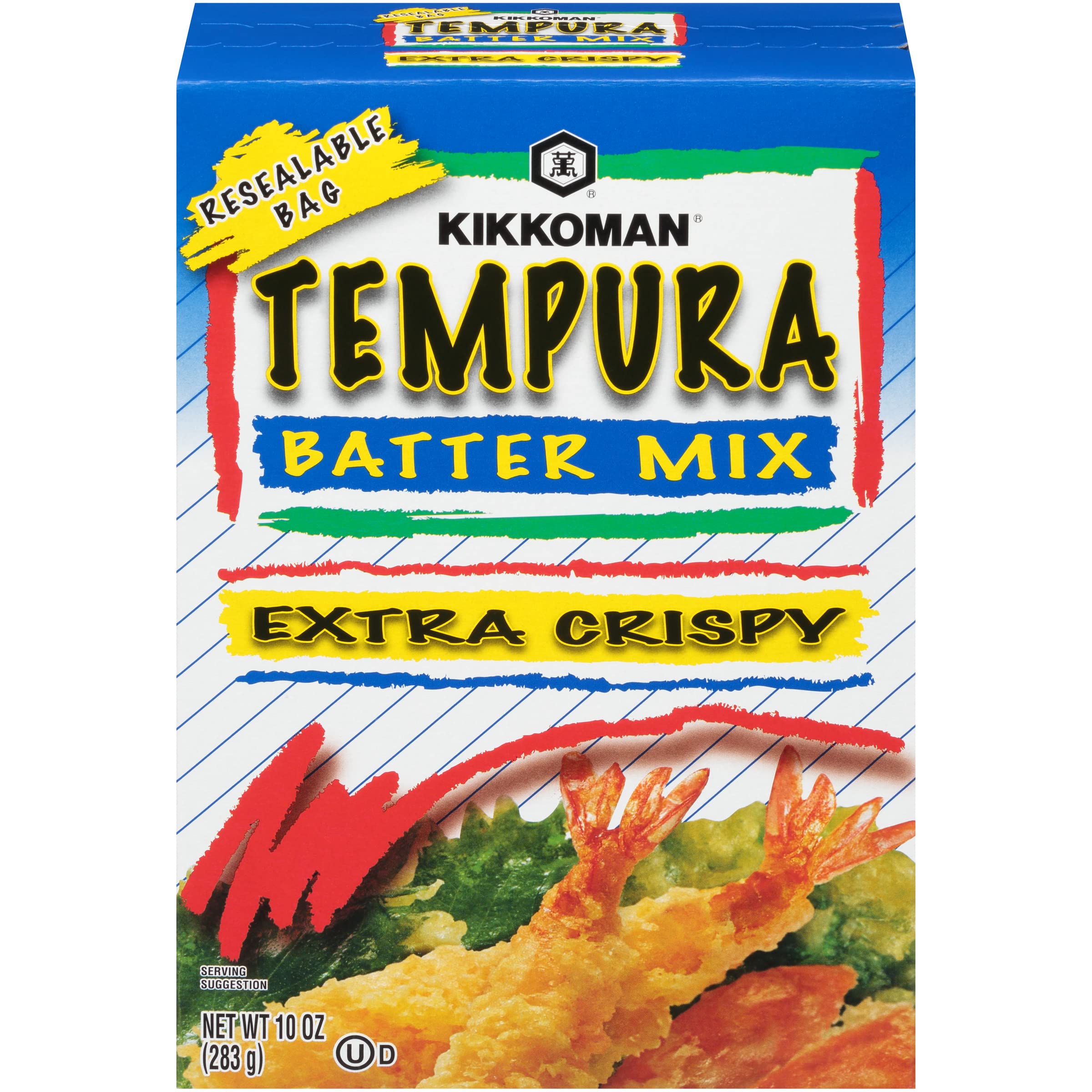 Kikkoman Tempura Batter Extra Crispy–vegetable crisp coating for frying