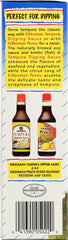 Kikkoman Tempura Batter ingredients panel for quick batter prep