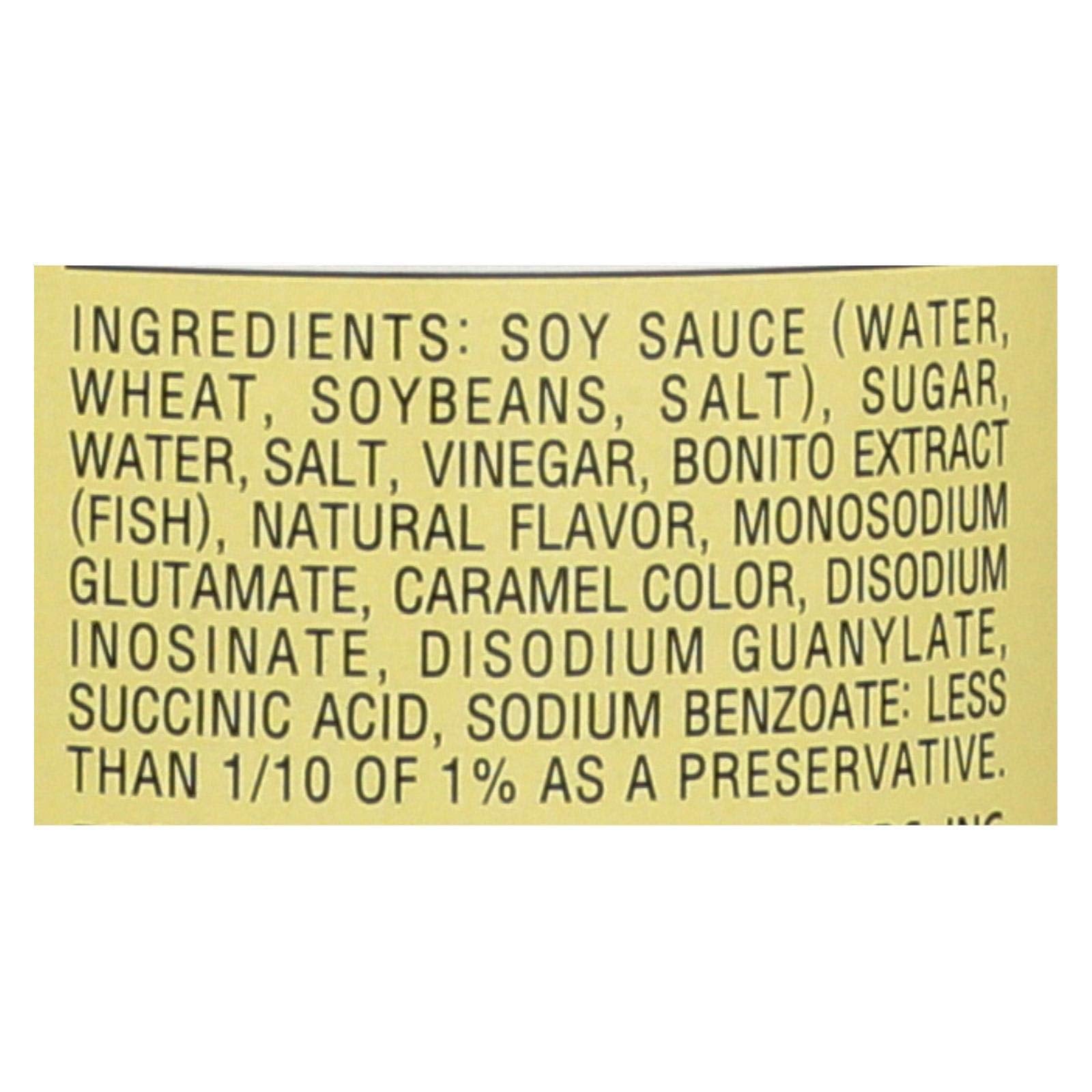 Kikkoman Tempura Sauce ingredients and traditional brewing notes