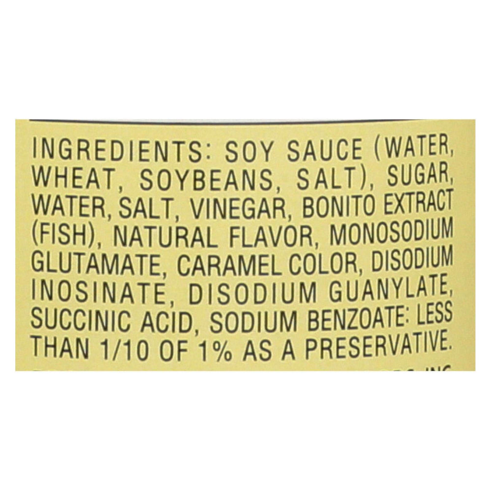 Kikkoman Tempura Sauce ingredients and traditional brewing notes