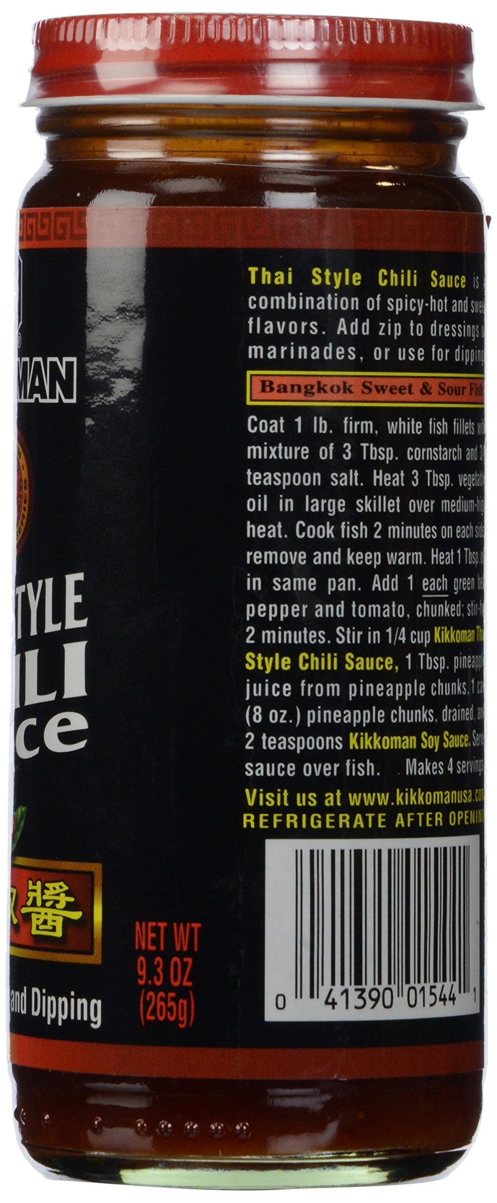 Noodles tossed with Kikkoman Thai Style Chili Sauce for heat