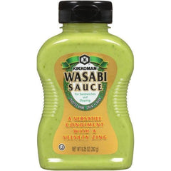 Kikkoman Wasabi Sauce adds creamy heat to marinades and glazes.