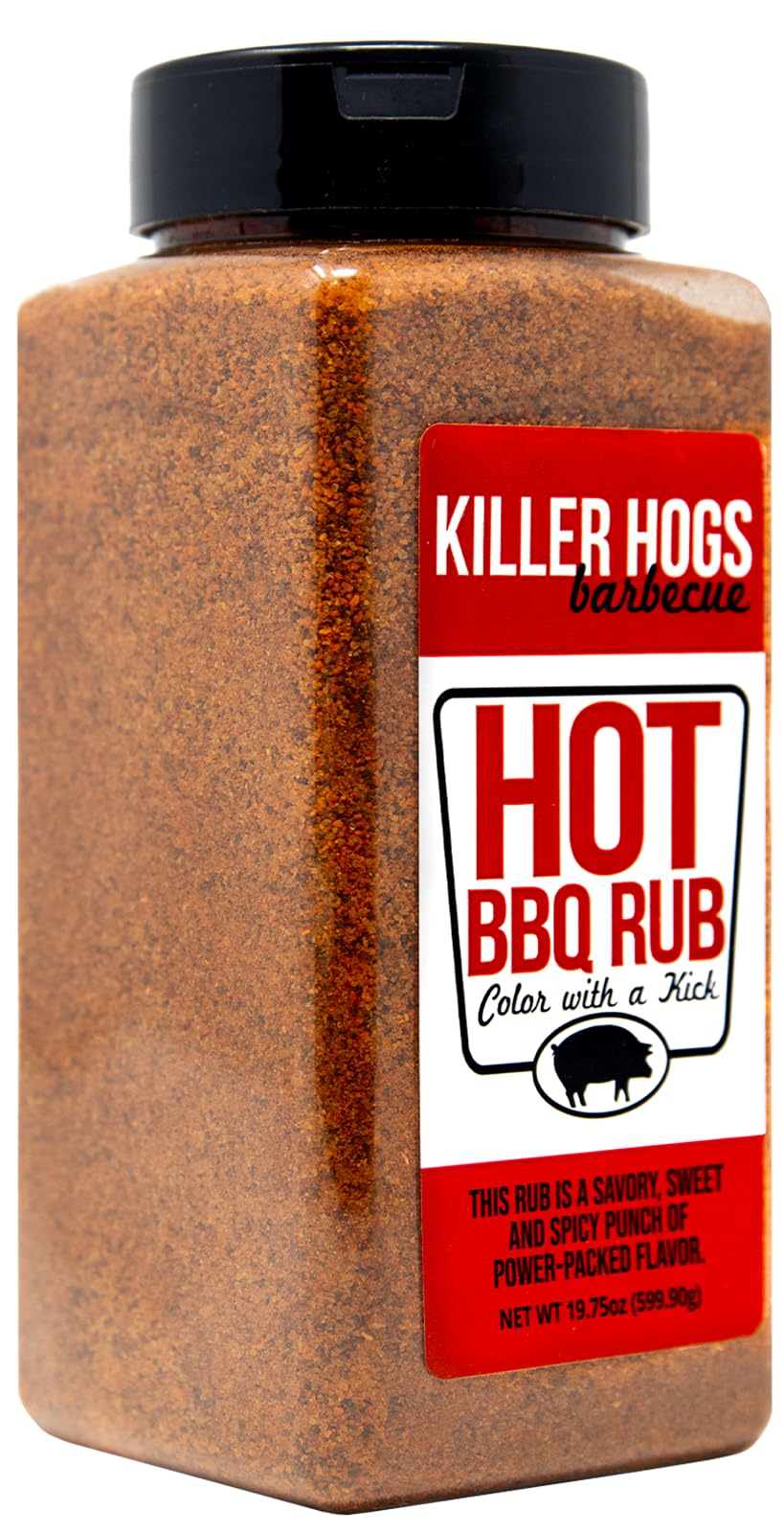 Killer Hogs HOT BBQ Rub on burgers creating a flavorful crust.