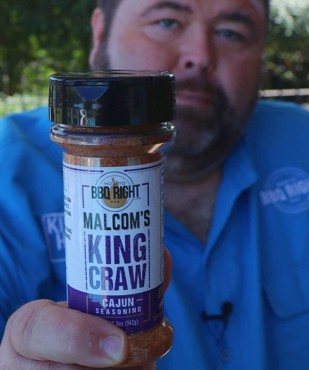 Killer Hogs King Craw rub enhances chicken, stews, and more.