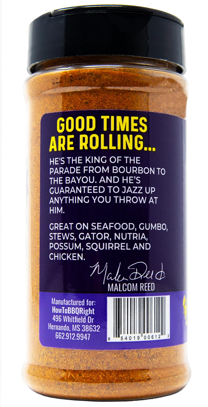 Killer Hogs King Craw label on jar signals versatile kitchen use.