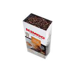 Kimbo Crema Intensa Italian roast methods highlight traditional Neapolitan roasting.