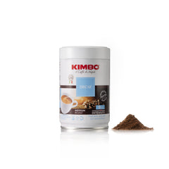 Kimbo Espresso Decaffeinato French press brew, smooth, full-bodied decaf.