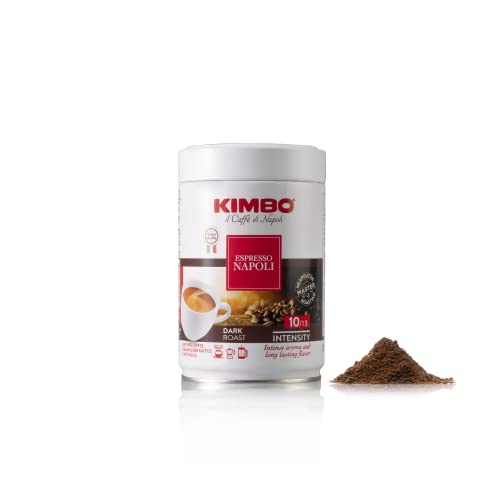 Kimbo Espresso Napoletano moka pot brew showing ideal flavor for Neapolitan methods.