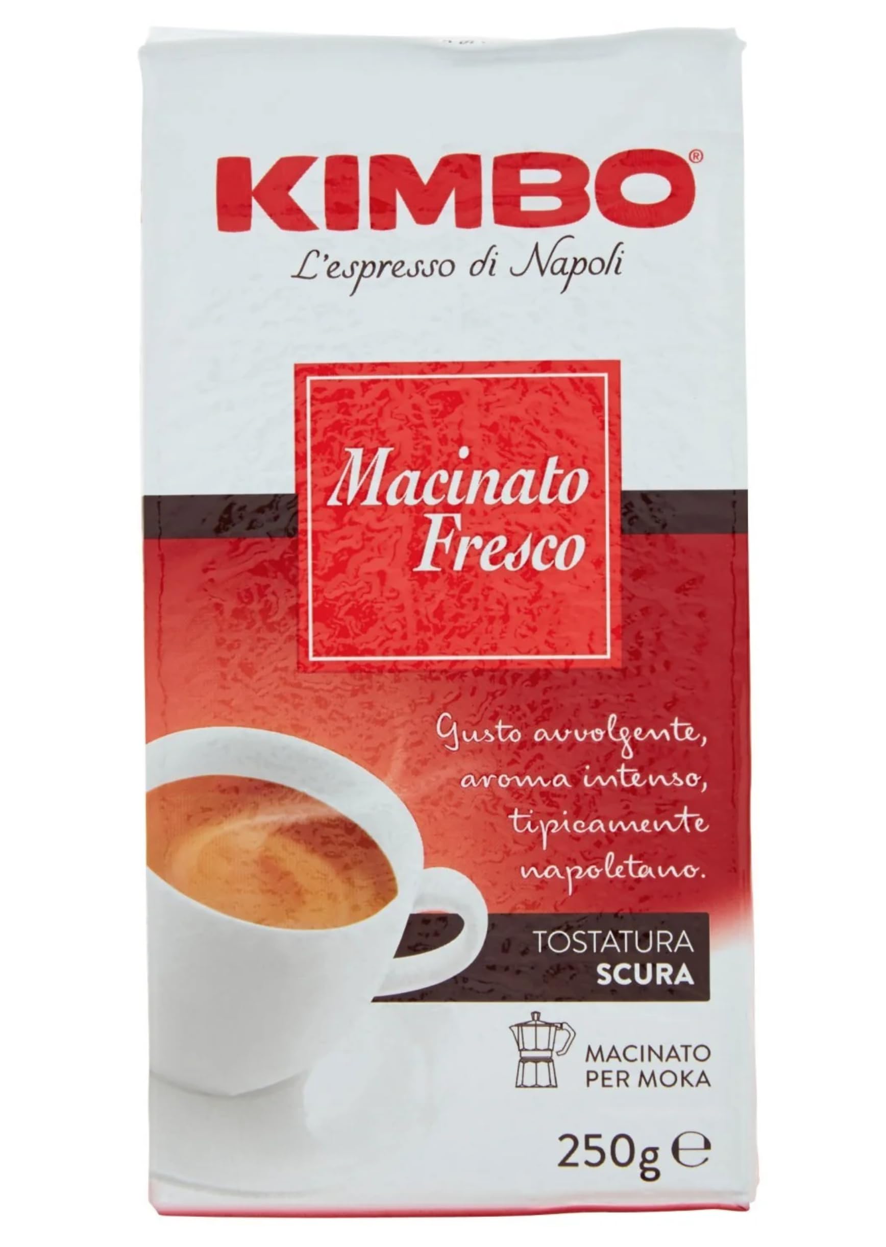 Kimbo Italian coffee 4x250g packs, imported from Italy with premium aroma.