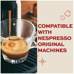 Napoli aluminium capsules keep freshness sealed for consistent flavor.