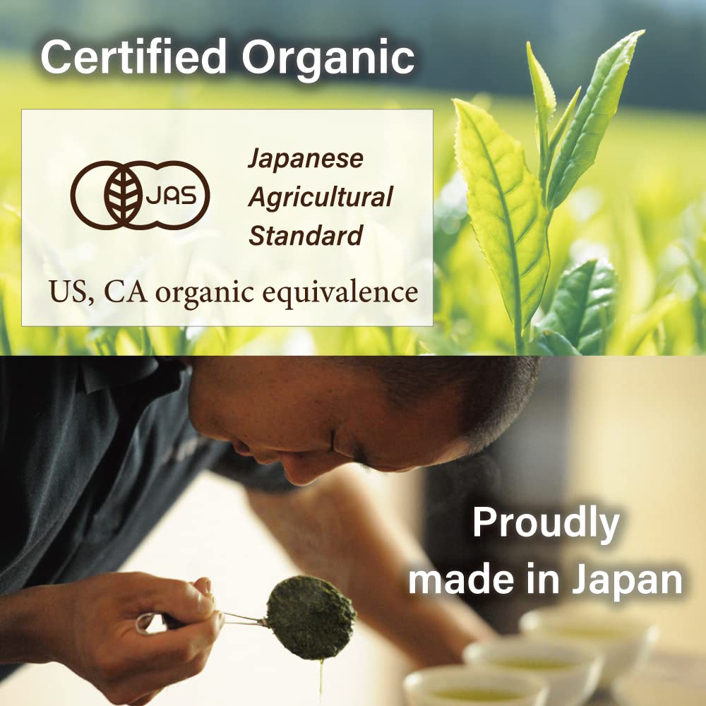 KIMIKURA Hojicha origin from Shizuoka, Japan label on package.