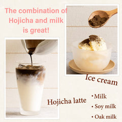 KIMIKURA Hojicha packaging label highlighting organic certification and origin.