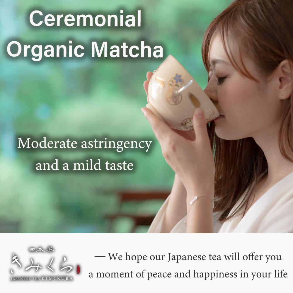 KIMIKURA tea masters selection, refined by award-winning tea masters for premium ceremonial grade.
