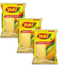 Kimilho Flocao Yoki 500g pack front view, ideal for quick breakfast porridge