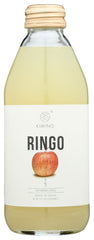 KIMINO Sparkling Apple Juice bottle on a table, a refreshing crowd-pleaser.
