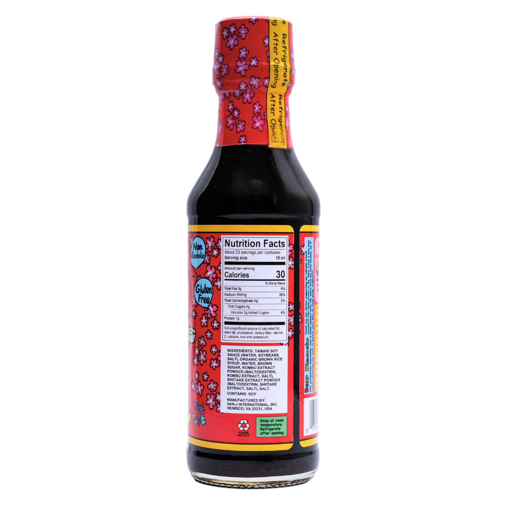 Kimono Mom UMAMI SAUCE pour showing easy controlled marinades