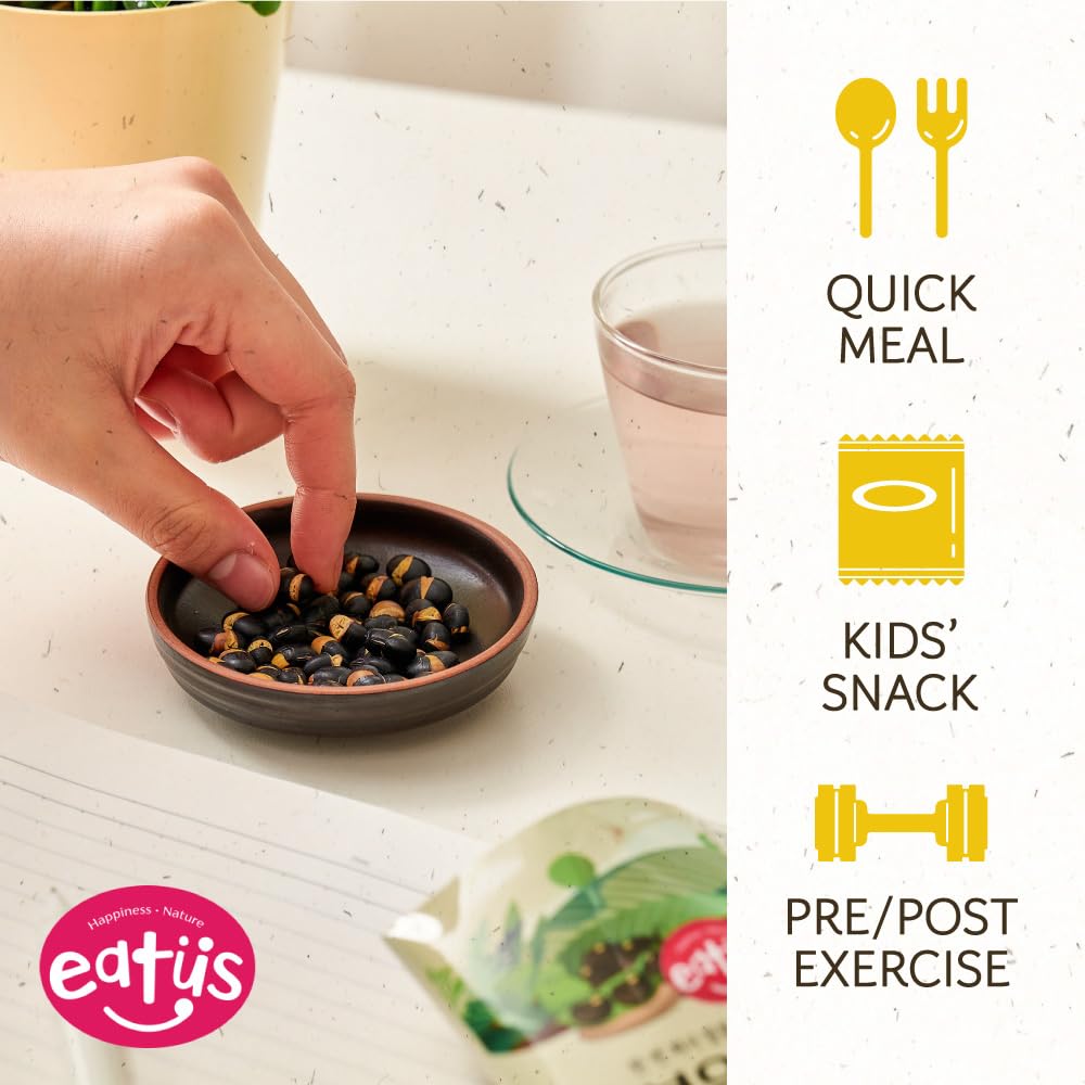 KIM'S TABLE Black Bean Snack nutrition information, high protein option for healthy bites.