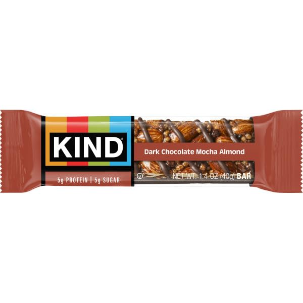 KIND Bars on-the-go snack ready for busy days.