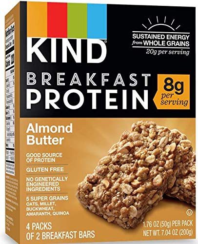 Kind Breakfast Bars Almond Butter bars ideal for kids lunches