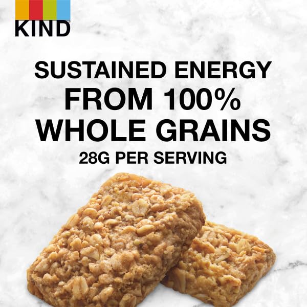 Ready-to-eat KIND Honey Oat bars served on a plate.