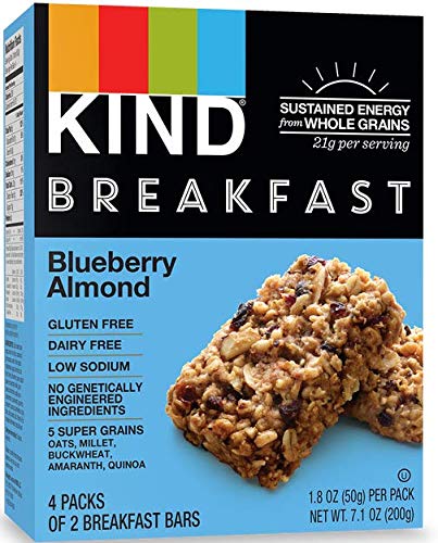 Kind Breakfast Bars Peanut Butter box highlights protein-forward breakfast option