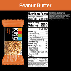 KIND Breakfast Bars two-bar pack, convenient on-the-go healthy snack.