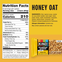 KIND Peanut Butter bar on-the-go shot for quick energizing snack.