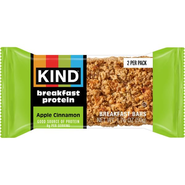 KIND Breakfast Protein individually wrapped for grab-and-go convenience
