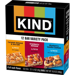 KIND Cranberry Almond bar on display, convenient protein during workouts