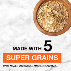 KIND granola sprinkled over yogurt demonstrates a protein-packed breakfast boost