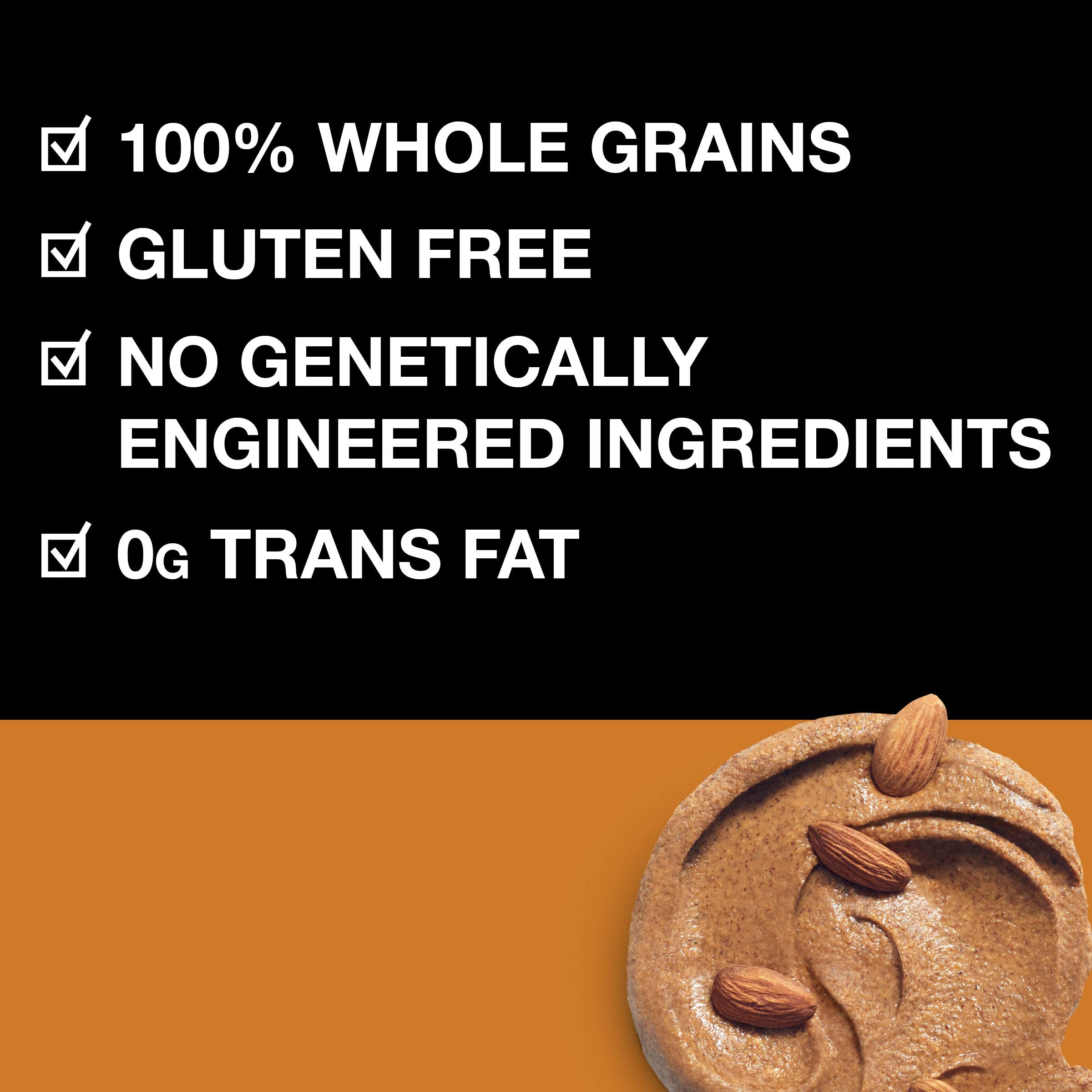 Pack of six 11 oz KIND Healthy Grains Clusters pouches ready for snacking