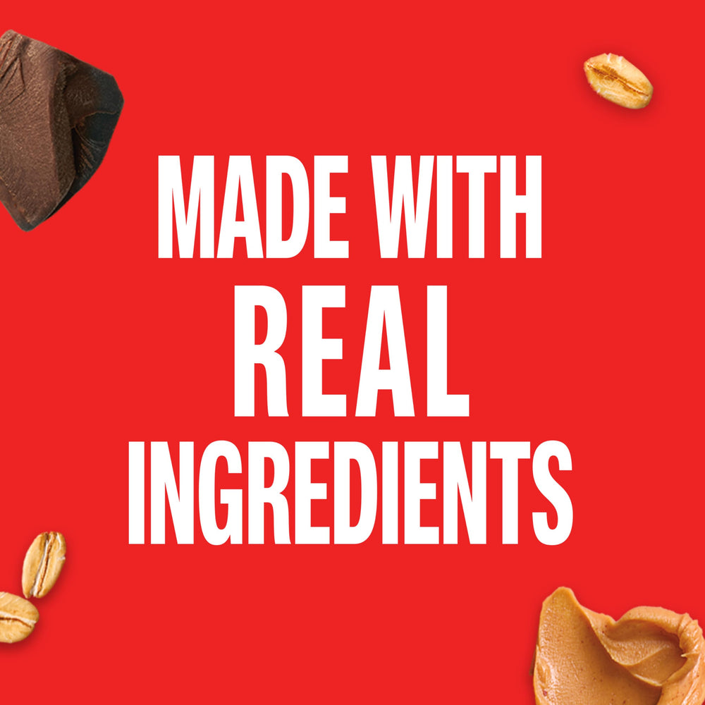 KIND Healthy Grains Energy Bars Variety Pack 30-count front label, gluten-free and Non-GMO options.
