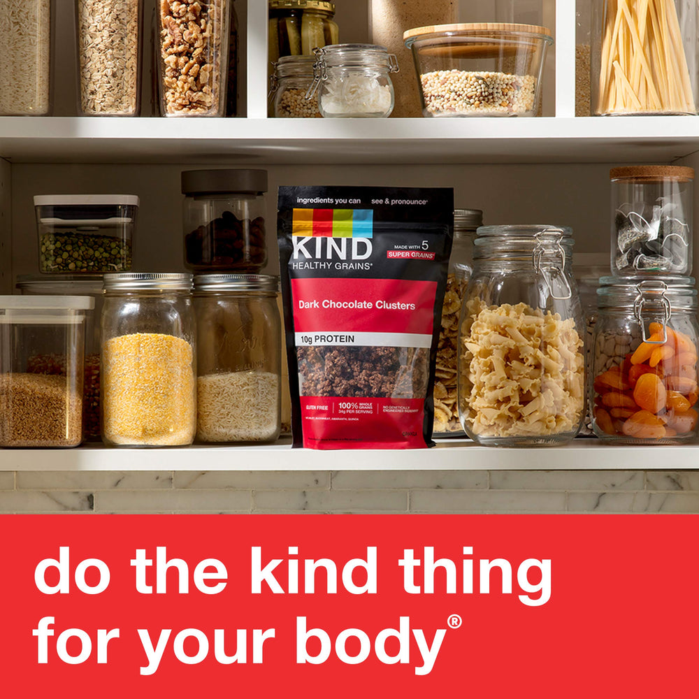 KIND Non-GMO Project Verified granola for transparent snacking