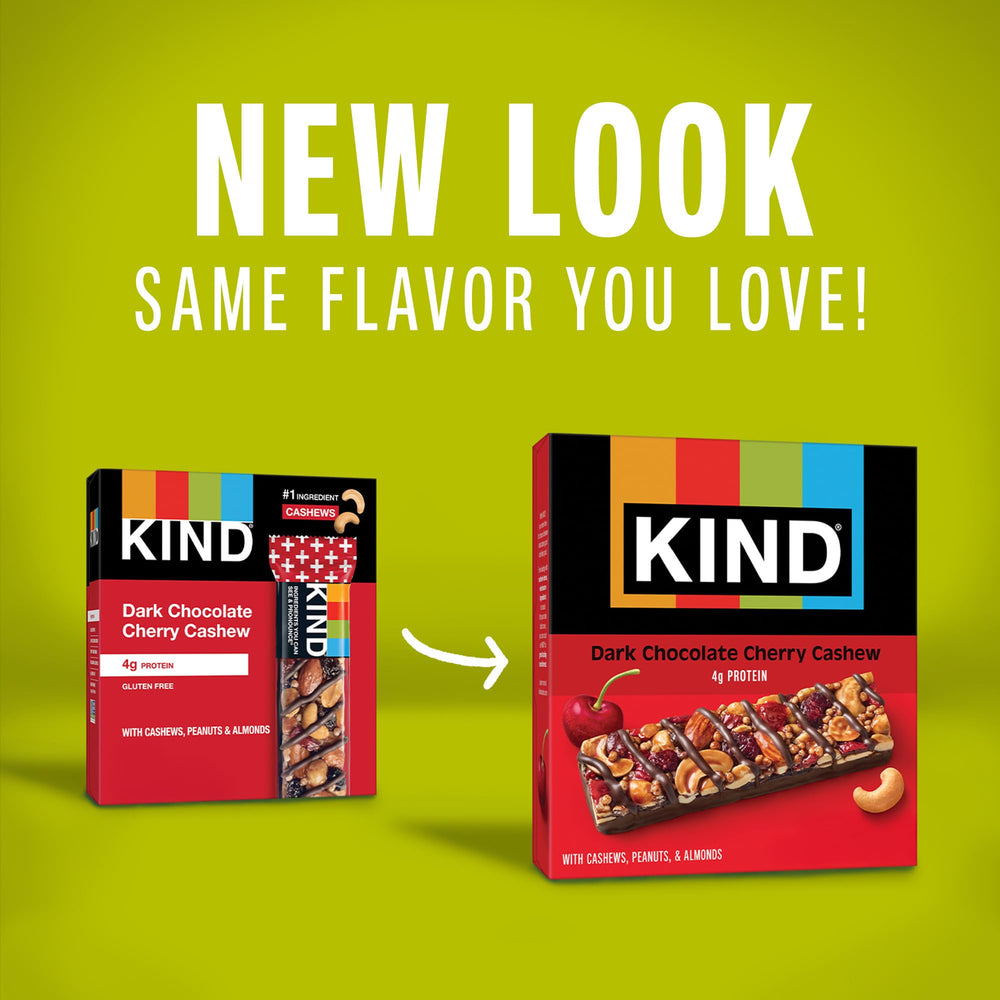 KIND individually wrapped bars for easy portion control