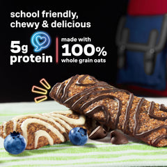 KIND Kids 5g Protein Per Bar showcases protein boost in a kid-friendly snack