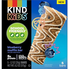 Kind Kids drizzle detail highlighting sweet flavor and nut-free reassurance