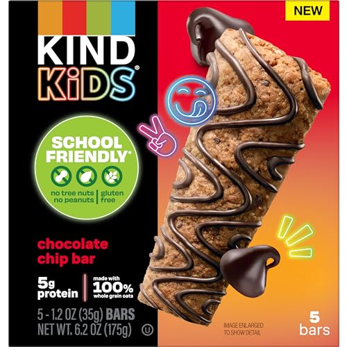 KIND Kids bar made with whole grain oats for a wholesome bite.