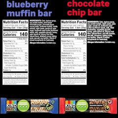 KIND Kids Chocolate Chip Oat Bars pack highlighting chips and wholesome oats for lunch