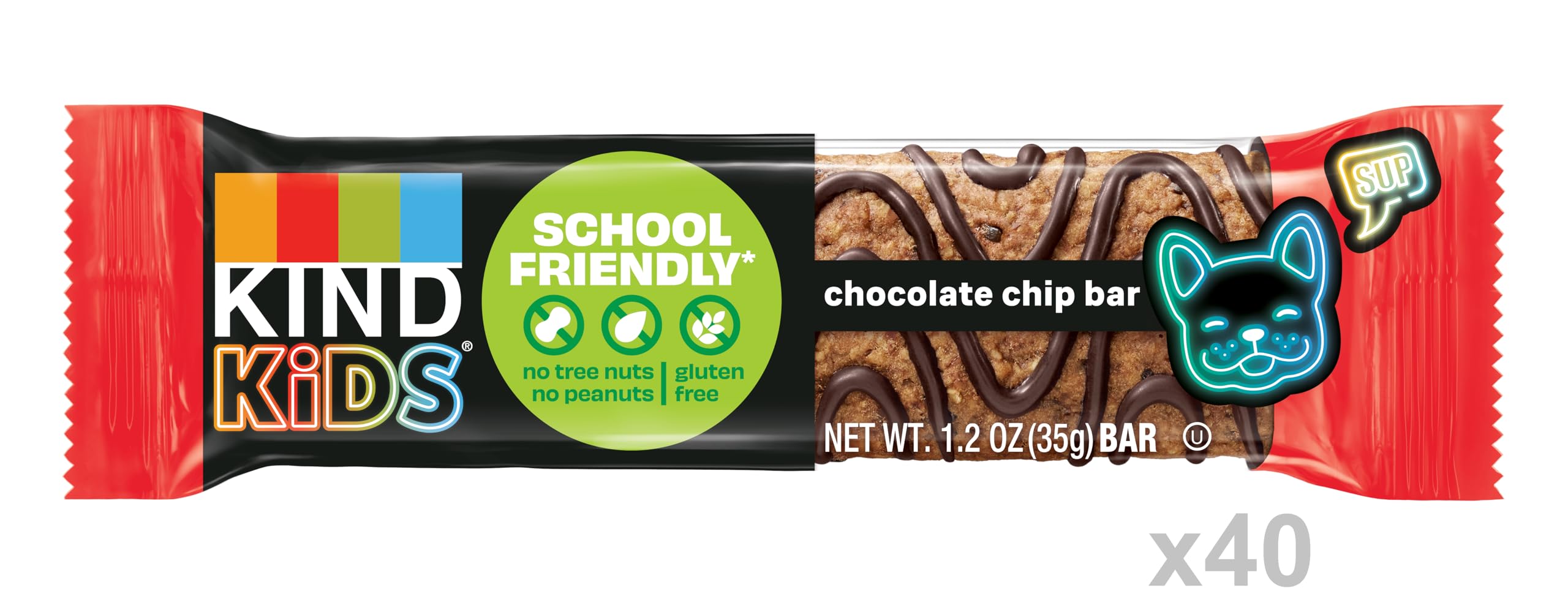 KIND Kids bars are gluten free and kid friendly