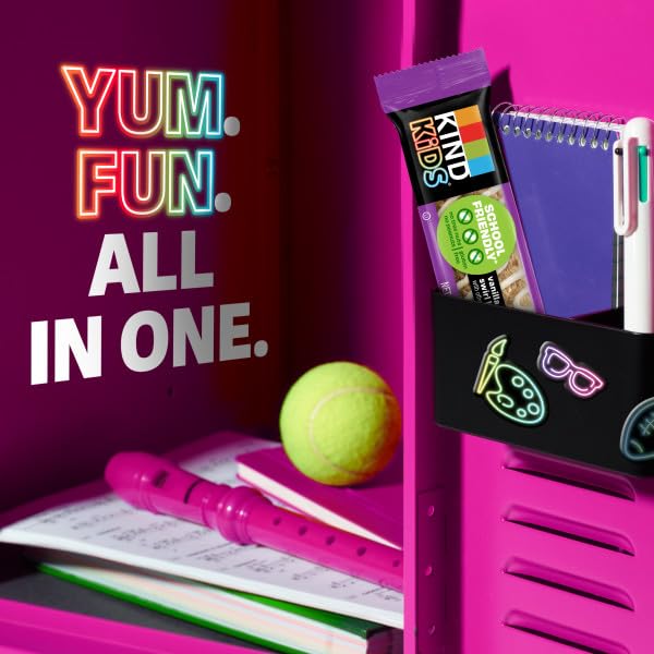 KIND Kids Vanilla Swirl is lunchbox friendly