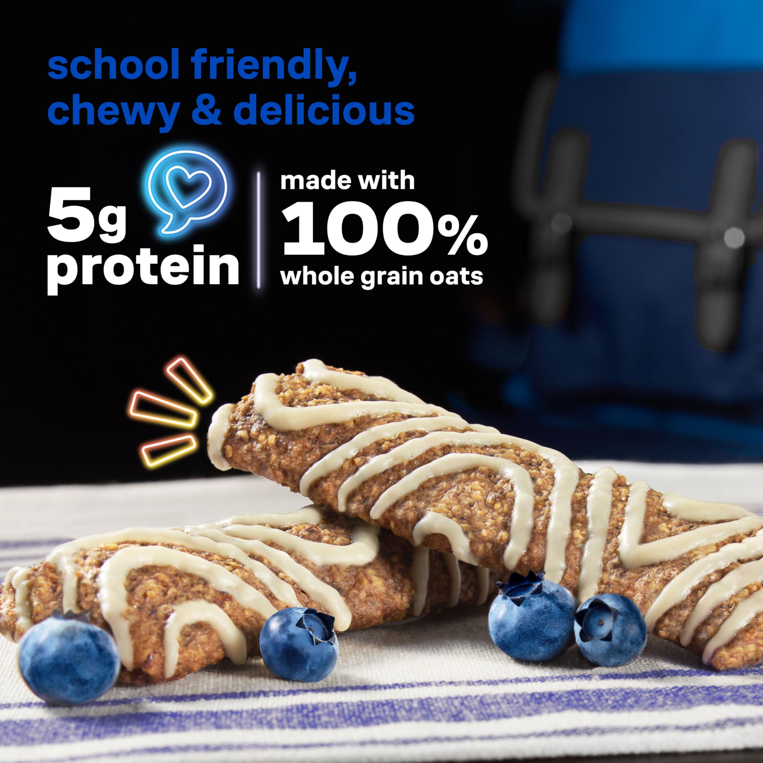 Kind Kids oat bar healthy snack with whole grains for on-the-go