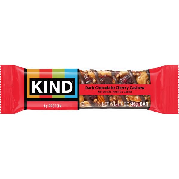 Gluten-free badge on KIND bar package.